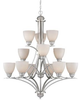 Large Chandeliers-Glass Shade - 305847 - Light Center (The)