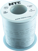 Hook Up Wire, 100Ft, 22Awg, Copper, White, 300V; Jacket Material Nte Electronics - 25P9318 - Newark, An Avnet Company