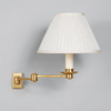 Library Swing Arm Wall Light - WL38/2 - Vaughan Designs, Inc.