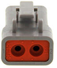 Rectangular Connectors, Heavy Duty - DTP Series - DTP06-2S - LADD Distribution