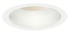 Incandescent/Fluorescent/Hid Recessed Trim - C650B-T-W-FG-WET - Juno Lighting Group