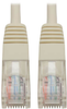 Cat5e 350MHz Molded Patch Cable (RJ45 M/M) - White, 1-ft. -- N002-001-WH