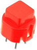Switch, Pushbutton, Spst, 10Ma, 35Vdc, Red; Product Range E-Switch - 24R3066 - Newark, An Avnet Company