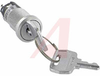 Switch,Keylock,Miniature,Low Security,On-None-On,1 Positon Key Removable - 70192070 - Allied Electronics, Inc.