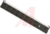 Strip, Power; 8; 220 VAC Receptacles, 10 A Thermal-Type Circuit Breaker; Metal -- 70175053