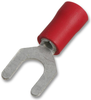 Crimp Terminal, Fork, Red, 18A, 4Mm; Product Range Pro Power - 84AJ1035 - Newark, An Avnet Company