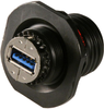 Usb Conn, 3.0 Type A Jam Nut Rcpt, 4Pos Rohs Compliant Amphenol Socapex - 74AJ5817 - Newark, An Avnet Company