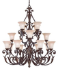 Large Chandeliers-Glass Shade - 232158 - Light Center (The)