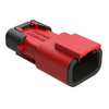 Rectangular Connector Housings - 889-ATM04-3P-SF01RED-ND - DigiKey