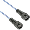 TRS SUBMINIATURE 3-SLOT FULL CRIMP PLUG TO PLUG M17/176-00002 .129 O.D. CABLE - CA-2095-36 - MilesTek Corporation