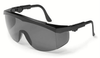 Crews Tomahawk Safety Glasses With Black Frame and Gray Lens - TK112 - Safety Glasses USA