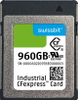 Industrial CFexpress Card, G2000, 960 GB, 3D TLC Flash, -40°C to +85°C - SG2000CE960GI-1TB2-1DB-STD - Swissbit AG
