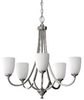 Mid. Chandeliers-Glass Up - 370874 - Capital Lighting, Inc.