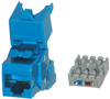Modular, Rj45, Rcpt, Cat6, 8P8C, Blue; Modular Connector Type Tuk - 80Y9715 - Newark, An Avnet Company