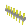 Headers, Male Pins - 612-MTLW-107-05-G-S-125-ND - DigiKey