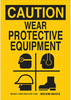 Personal Protection Sign - 124258 - Brady Corporation