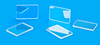 Rectangular Windows -- WINR-127-063-060-BK7 - Image