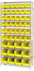 Open Wire Shelving, 10Shelves, 48Bin/yel; Shelving Unit Type Quantum Storage - 44AC8036 - Newark, An Avnet Company