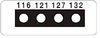 Thermax® 4 Level Micro Label Irreversable Temperature Recording Strip - 04MTHMRNG5C01PK - LCR Hallcrest