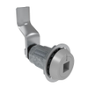 Vise Action® Compression Latch, Large Size, 8 mm Square Recess, Zinc Alloy, Powder Coat, Silver, 41 mm  Grip - E3-2919-137 - Southco