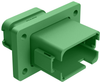 Housing, Rcpt, 12Pos, Plastic, Green; Product Range Amphenol Sine/tuchel - 98AC8309 - Newark, An Avnet Company