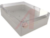 NEMA 4X SEALED POLYCARBONATE, LIGHT GRAY BODY, CLEAR COVER, 11.81 X 9.06 X 3.39 - 70148543 - Allied Electronics, Inc.