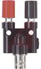 Adapter, Binding Post; Adapter-Binding Posts to BNC Receptacle; degC (Max.) - 70197825 - Allied Electronics, Inc.
