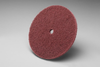 3M Scotch-Brite HS-DC Aluminum Oxide Deburring Disc - Fine Grade - Arbor Attachment - 9 in Diameter - 1/2 in Center Hole - 60112 - 048011-60112 - R. S. Hughes Company, Inc.