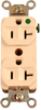 Mains Socket, Nema 5-20R, 20A, 125Vac, White; Connector Type Hubbell Wiring Devices - 35B860 - Newark, An Avnet Company