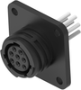 Cir Cable, Rcpt-Free End, Rev, 8P, 0.5M; Connector To Connector Te Connectivity - 70AJ5487 - Newark, An Avnet Company