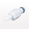 PLC Series Coupling Insert, Straight Thru Acetal In-Line Hose Barb - PLC22004 - Qosina Corp.