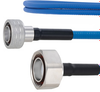 Plenum Low PIM Snap-On 4.3-10 Male to 7/16 DIN Male Cable SPP-250-LLPL Coax in 200 cm Using Times Microwave Parts and RoHS - FMCA1854-200CM - Fairview Microwave Inc.