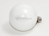40 Watt, 120 Volt G16 White Long Life Globe Bulb - 168484 - bulbs.com
