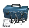 Lab Pack, 12 HA2V Personal Headphones in a Carry Case - LCP/12/HA2V - Visual Sound, Inc.