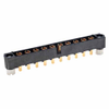 10 Pos. Male SIL Vertical Throughboard Conn. Jackscrews -- M80-5000000M2-10-331-00-000 - Image
