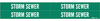 Self-Sticking Vinyl Pipe Marker - 7274-4 - Brady Corporation