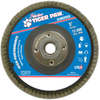 Weiler Tiger Paw Type 27 Non-Woven Zirconium Flap Disc - Medium Grade - 5 in Diameter - 51157 - 012382-51157 - R. S. Hughes Company, Inc.