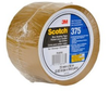 3M Scotch 375 Tan Standard Box Sealing Tape - 72 mm Width x 50 m Length - 3.1 mil Thick - 68763 - 051115-68763 - R. S. Hughes Company, Inc.