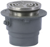 Floor Drain with Round Stainless Steel Strainer - FD-1200-A - Watts
