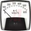 PANEL METER, 3-1/2INCH 0-600 VAC VOLTMETER - 70043482 - Allied Electronics, Inc.