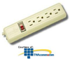 Leviton Household Appliance Grade 4-Outlet Surge Strip -- ACS-A1478 - Image