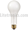 150-Watt Rough Service Incandescent A23 MED Frost -- L-166 - Image