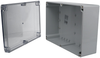 Enclosure, Wall Mount, Pc, Grey/clear; Enclosure Type Bud Industries - 22AJ1422 - Newark, An Avnet Company
