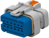 Automotive Housing, Plug, 12Pos, Key B; Product Range Te Connectivity - 22AJ2009 - Newark, An Avnet Company