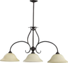 6510-3-44 Island/Pool Table-3 Light Bar - 473759 - Capital Lighting, Inc.