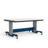 Elevatek Workbench Centered (Mobile), Manual, Plastic Laminated (60