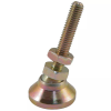 Metal Swivel Base Stud Mount Leveling Foot -- HVTL-0 - Image