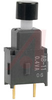 Switch, Subminiature Pushbutton, Sealed, SP, Off-(On), Black Cap - 70192029 - Allied Electronics, Inc.