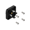 GSE - Male Receptacle for sheet metal installation, Form A, Contacts: 3+PE, 400 V | 16 A - GSE 3000 N4 - Belden Inc.