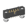 5+5 Pos. Male DIL Vertical SMT Conn. Jackscrews -- M80-5S11022MF
